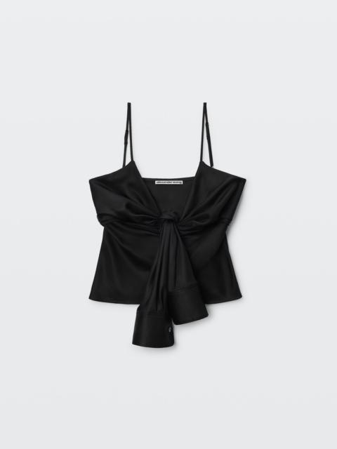 Alexander Wang KNOTTED CAMI TOP