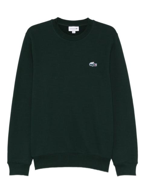 LACOSTE logo-patch sweatshirt