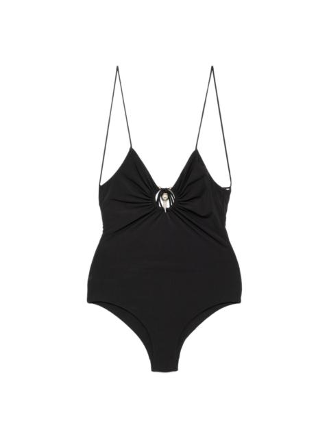 CHRISTOPHER ESBER ruched orbit swimsuit