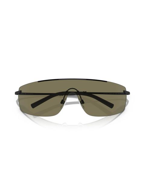 Roger Federer 138mm Rimless Shield Sunglasses