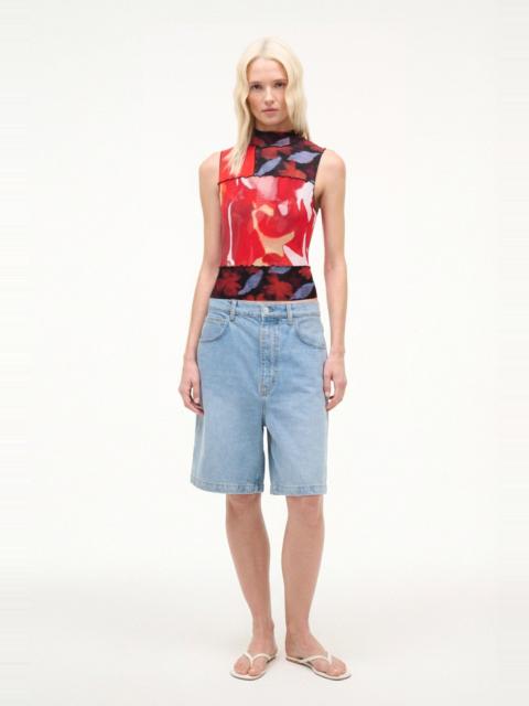 STAUD STAUD RUBY TOP RED ZONE MULTI