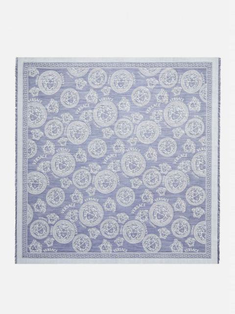 VERSACE Medusa Amplified Wool & Silk Scarf
