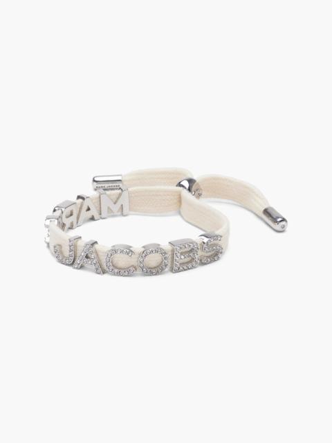 Marc Jacobs LACED LOGO BRACELET