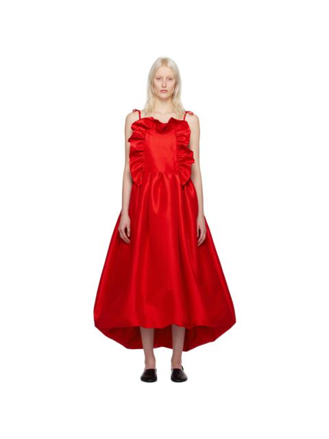 KIKA VARGAS SSENSE Exclusive Red Ramya Maxi Dress