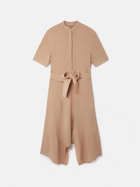 Stella McCartney Silk Crêpe de Chine Shirt Dress