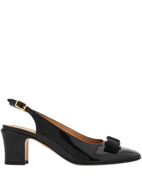 FERRAGAMO Ferragamo 50mm Vara Bow-detail Slingback Pumps