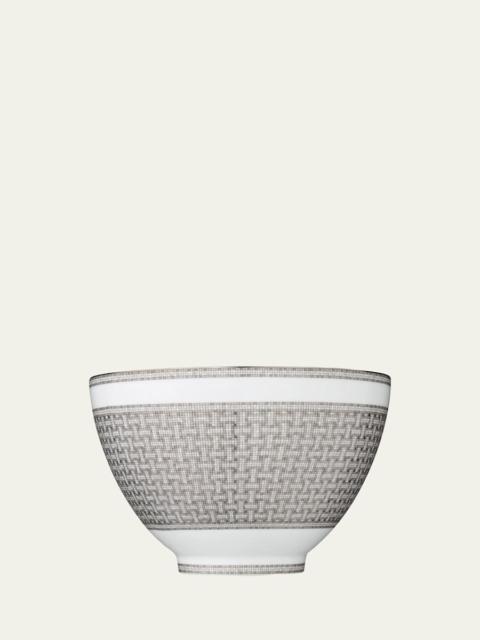 Hermès Mosaique Au 24 Platine Punch Bowl