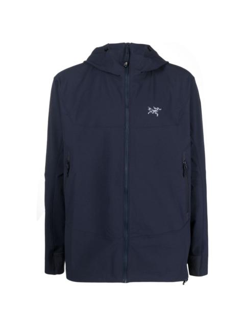 Arc'teryx logo-embroidered hooded jacket