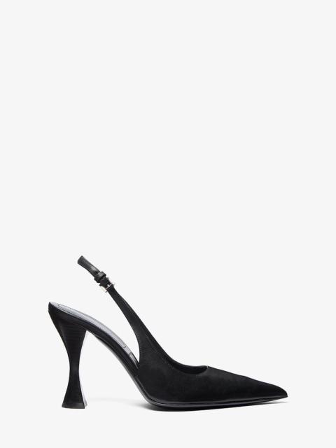 MICHAEL KORS COLLECTION Isabella Leather Slingback Pump