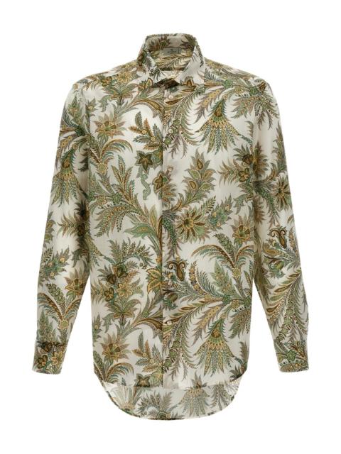 Etro All-over print shirt