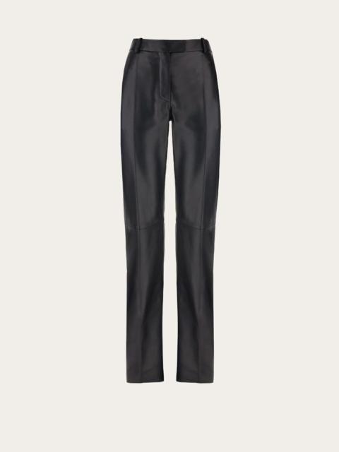 FERRAGAMO NAPPA TAILORED TROUSER