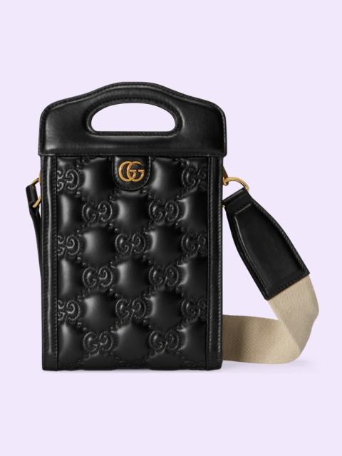 GUCCI GG matelassé top handle mini bag