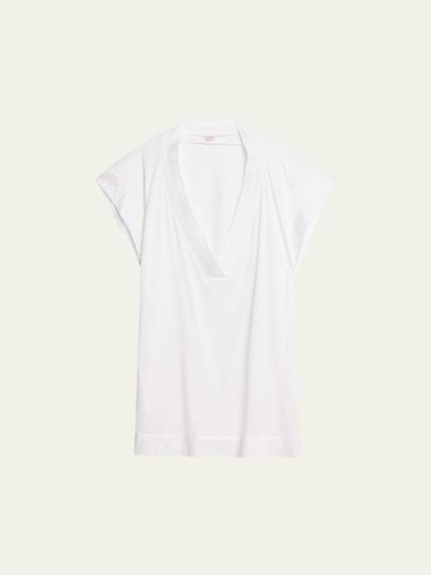 ERES Renee V-Neck T-Shirt Coverup