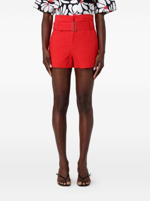 MSGM belted tailored shorts