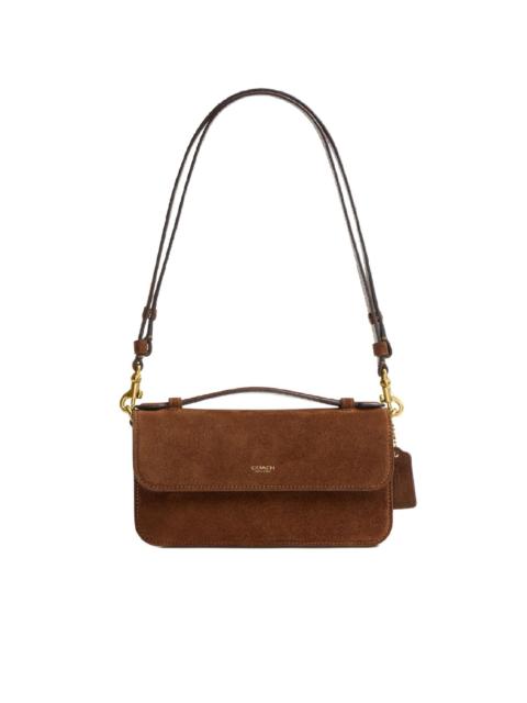 COACH Elora suede crossbody bag
