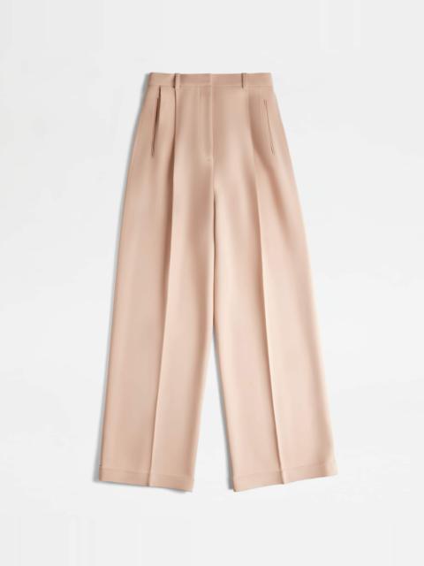 Tod's PANTS WITH CREASE - PINK