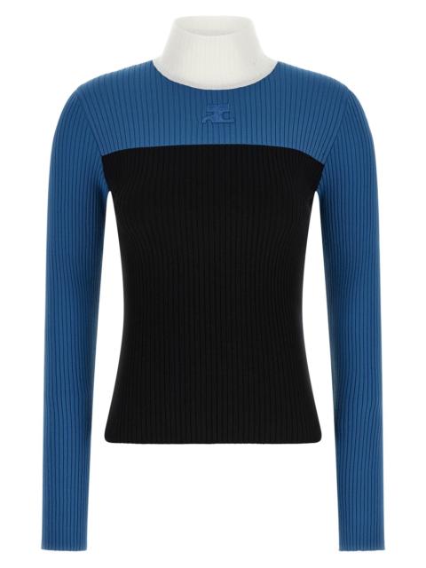 courrèges Tricolor Jersey