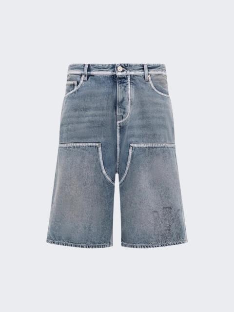 AMIRI Ma Denim Carpenter Short Pacific