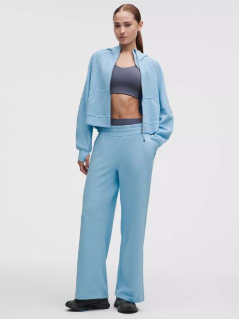 lululemon Scuba Mid-Rise Wide-Leg Pant *Waffle