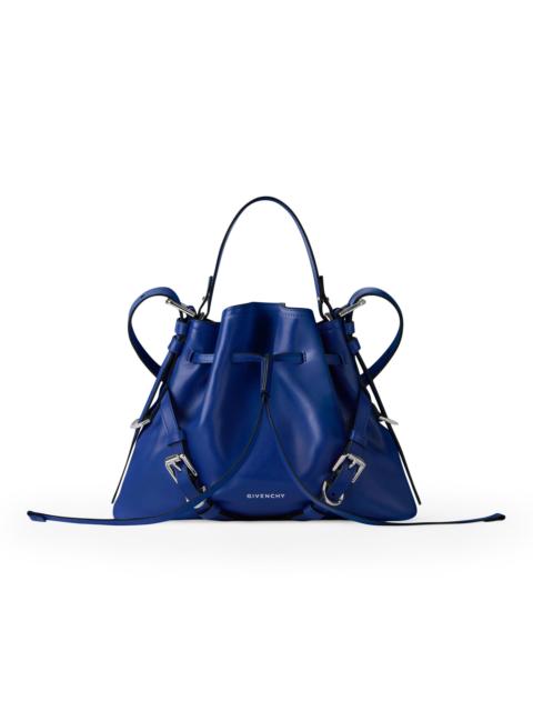 Givenchy Women's Small Voyou Bucket Bag in Shiny Leather - Cobalt Blue