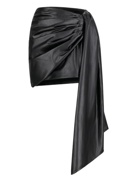 David Koma draped mini skirt