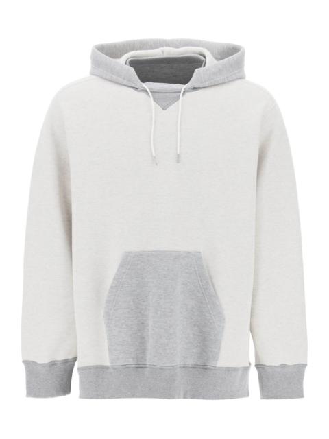 HOODED SWEATSHIRT WITH REVERSE