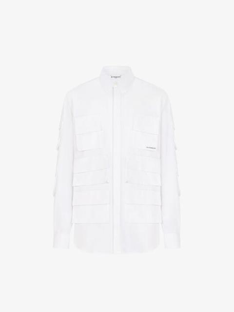 Givenchy GIVENCHY MULTIPOCKETS SHIRT IN COTTON