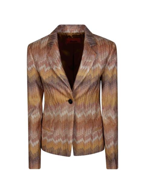 Missoni chevron blazer