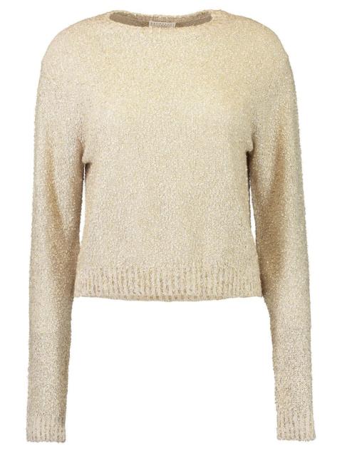 Brunello Cucinelli Long Sleeve Crewneck Pullover
