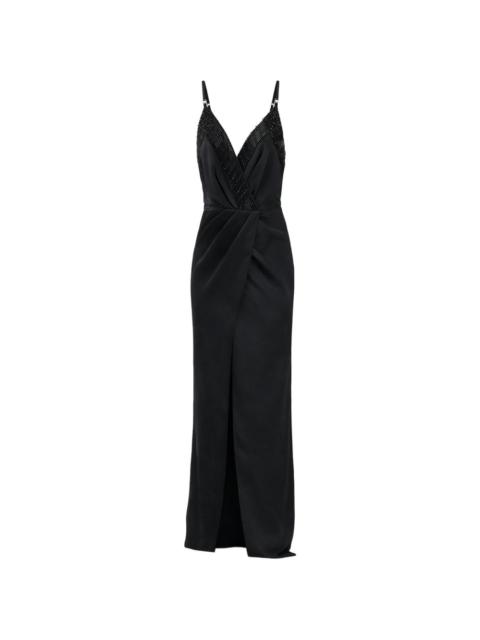ELISABETTA FRANCHI beaded sleeveless dress