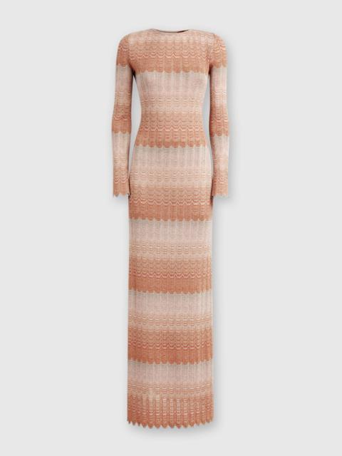 ワンピース MISSONI MULTICOLOR GREEK\" CHEVRON WITH LUREX 14 GG\" Missoni Missoni Multicolor Greek