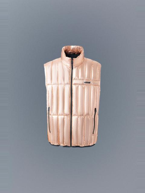 MACKAGE PATRICK-M Metallic Laminate Light Down Vest
