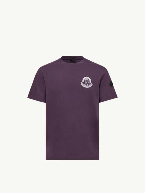 Moncler Logo Cotton Jersey T-Shirt