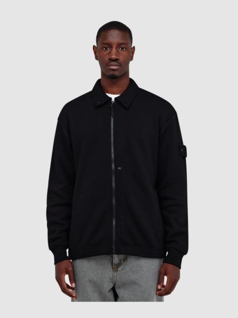 Stone Island Ghost wool fleece zipped track jacket
