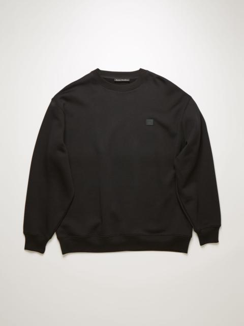 Acne Studios Crew neck sweatshirt black