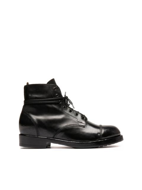 OFFICINE CREATIVE leather lace-up boots