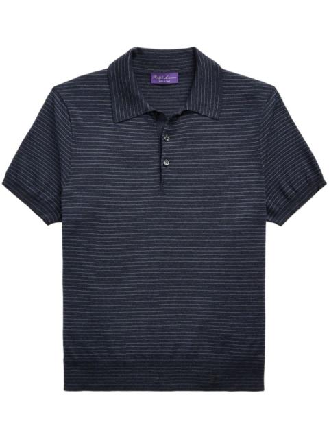 Ralph Lauren stripe-print polo shirt