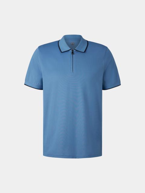 BOGNER Timo polo shirt in Misty blue