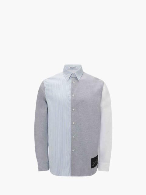 JW Anderson PATCHWORK CLASSIC FIT SHIRT