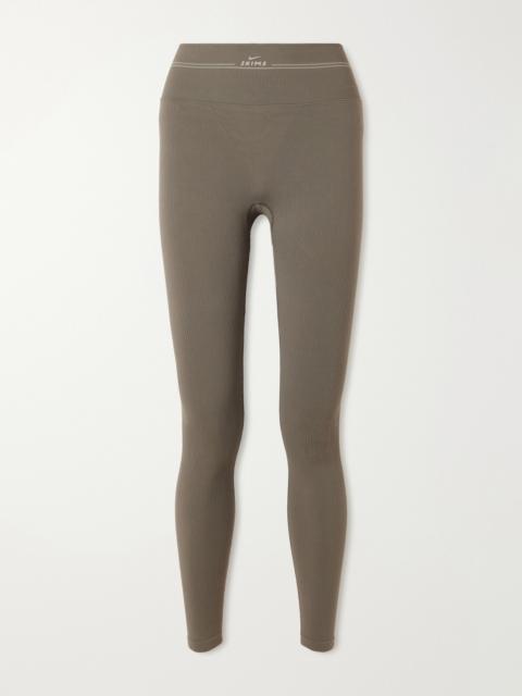 SKIMS + Nike Ribbed Seamless Leggings