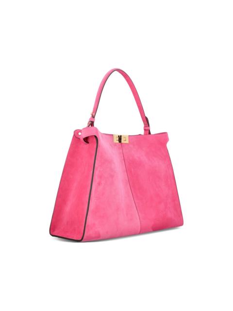 FENDI large Way lock-detail tote bag
