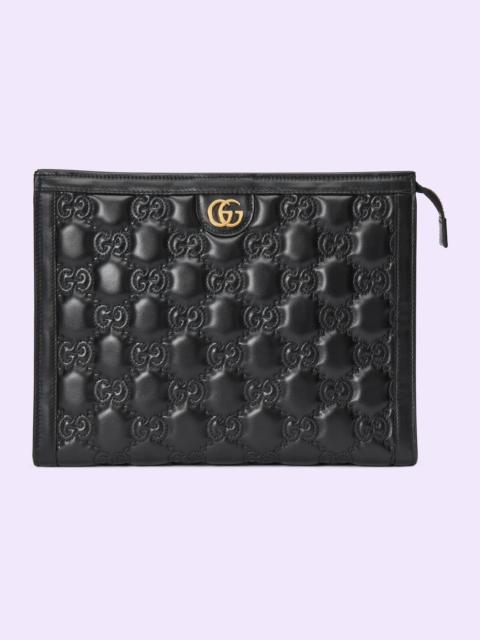 GUCCI GG Matelassé pouch