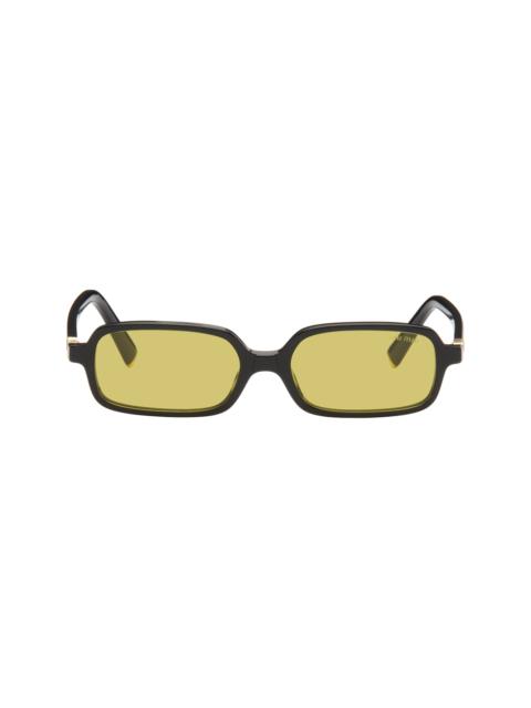 Miu Miu Black 'Miu Regard' Sunglasses