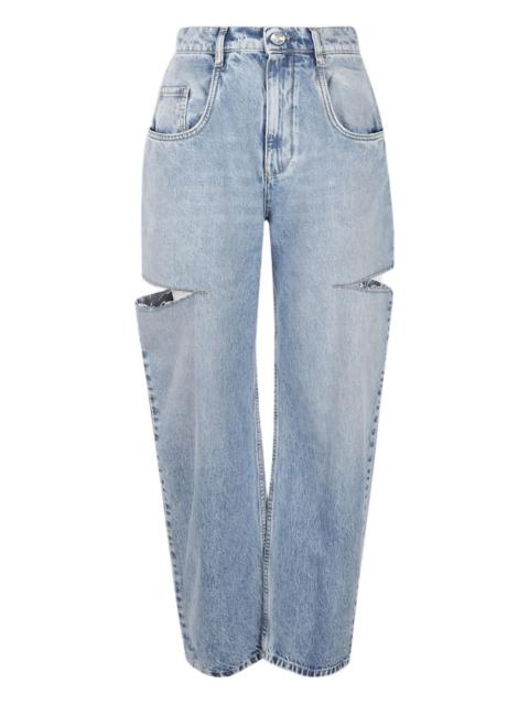 Maison Margiela 5 pocket cutout jeans