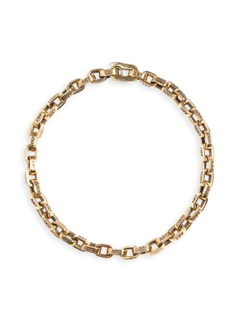 GOOD ART HLYWD Men's Pequeño a Mano 22K Gold Bracelet