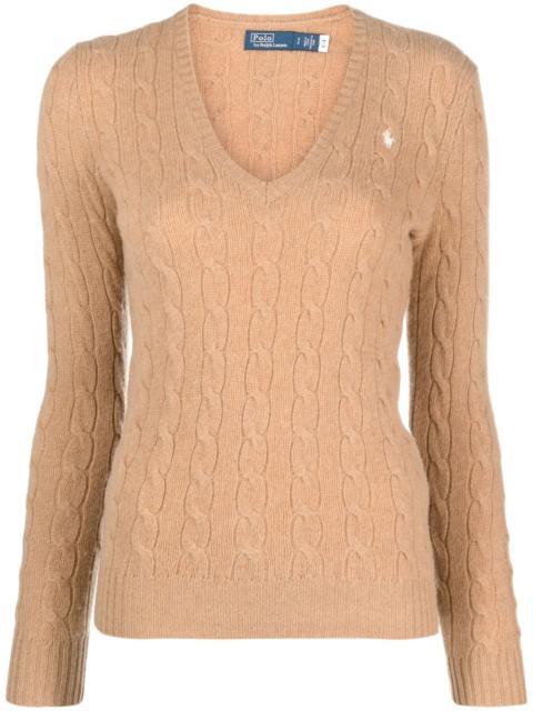 Polo Ralph Lauren Polo Pony cable-knit jumper