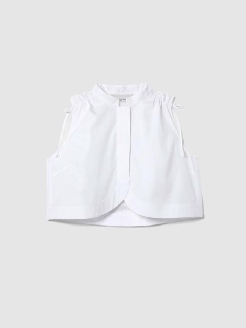 LIBEROWE MAYA CROPPED COTTON SHIRT