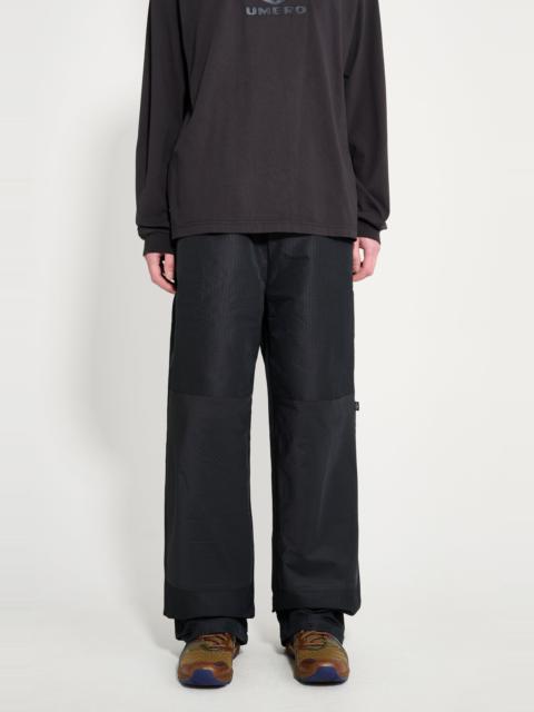 umbro UMBRO CHECK TRACK PANTS NAVY / DARK BROWN