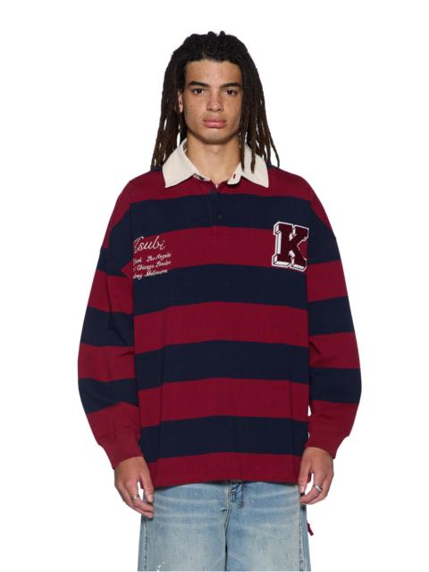 Ksubi RUGGED RUGBY JERSEY FIRE FADE