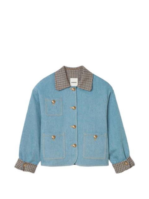 Sandro blue denim jacket